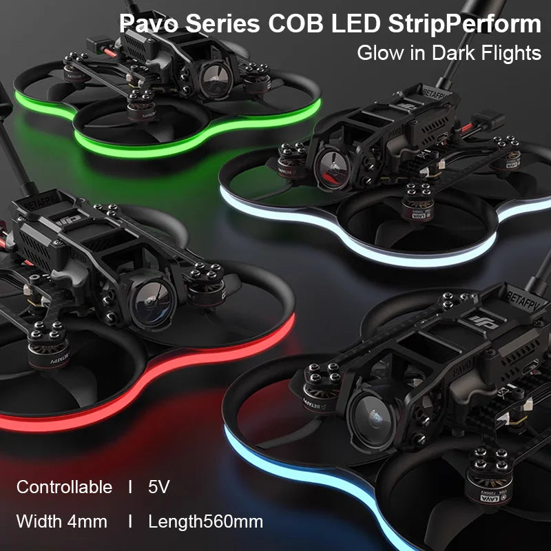 Pavo20 Pro Brushless Whoop Drone with 1104 7200KV Motors Tidesmit