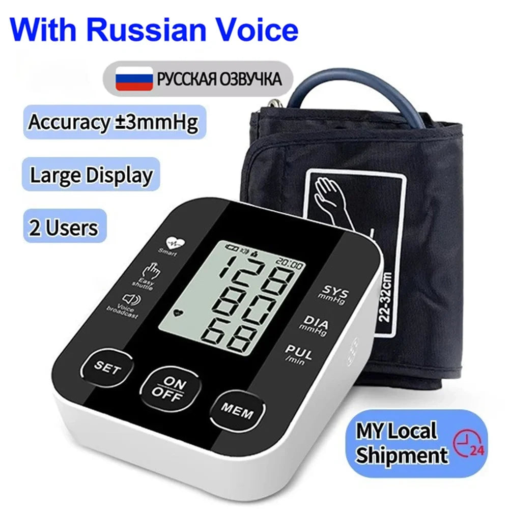 Blood Pressure Monitors for Home Use, Blood Pressure Machine Upper Arm with Large Wide Cuff Automatic Digital BP Machine