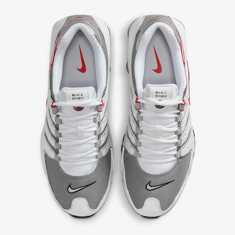 Nike Shox NZ 378341-104 Men Retro Running Sneakers Shox Column Cushion Shock Absorbing Non Slip Sports Shoes