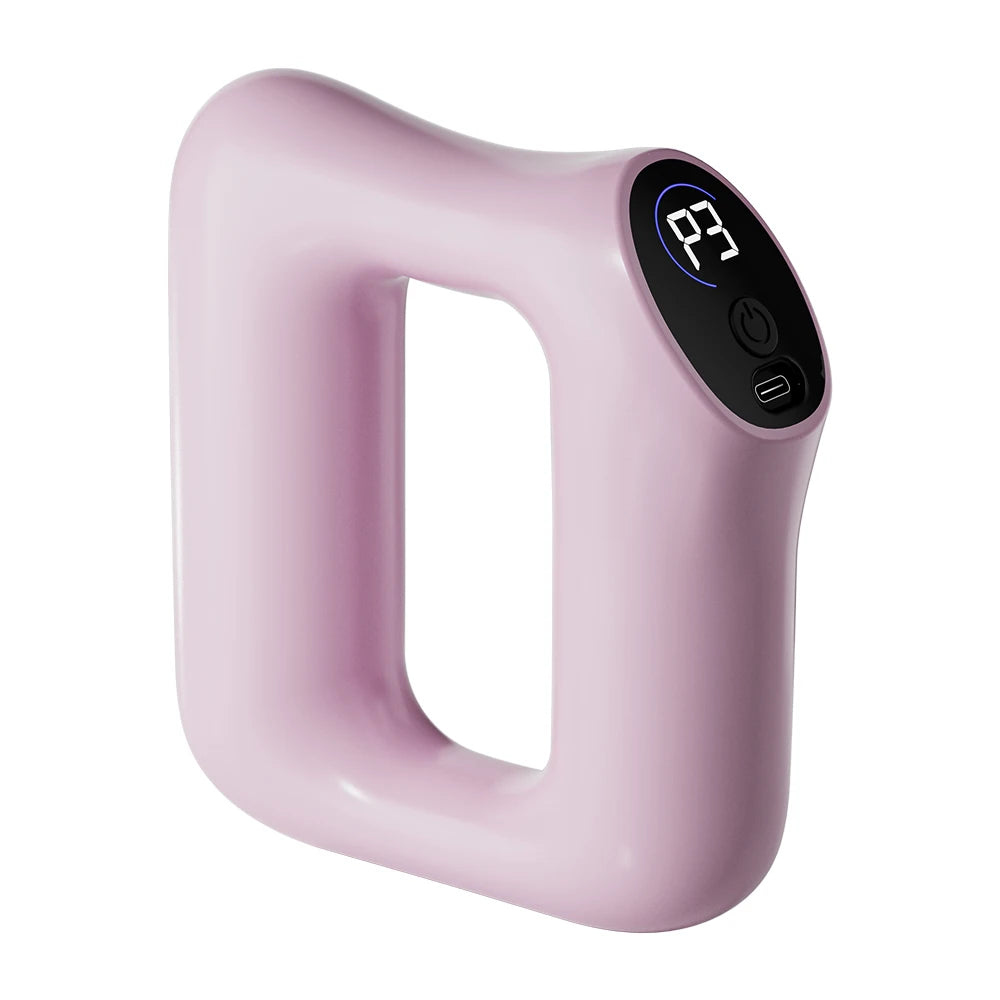 Electric Body Fascia Massage Ring for Deep Tissue Muscle Relief Back Massage Instrument Pink Tidesmit
