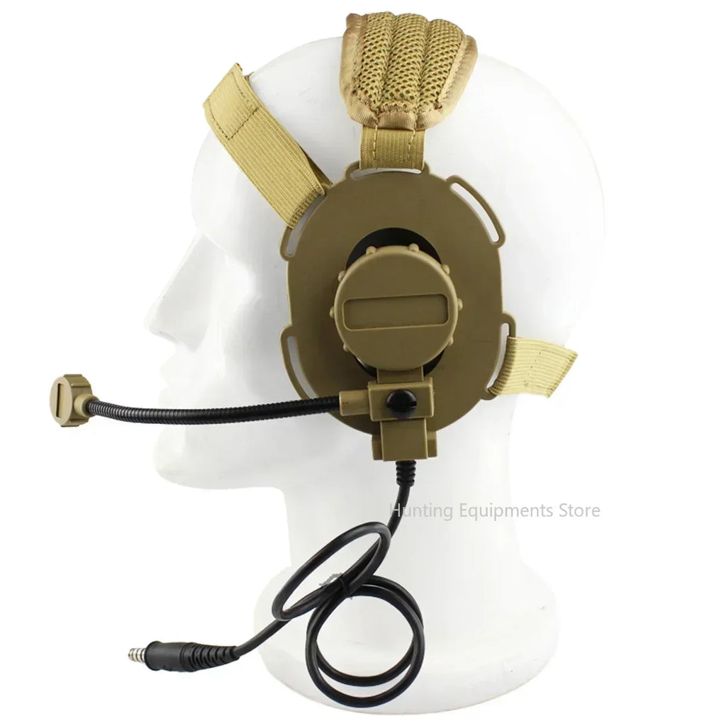 Tactical Shooting Headset with U94 PTT for Baofeng Radio - Tidesmit Tidesmit