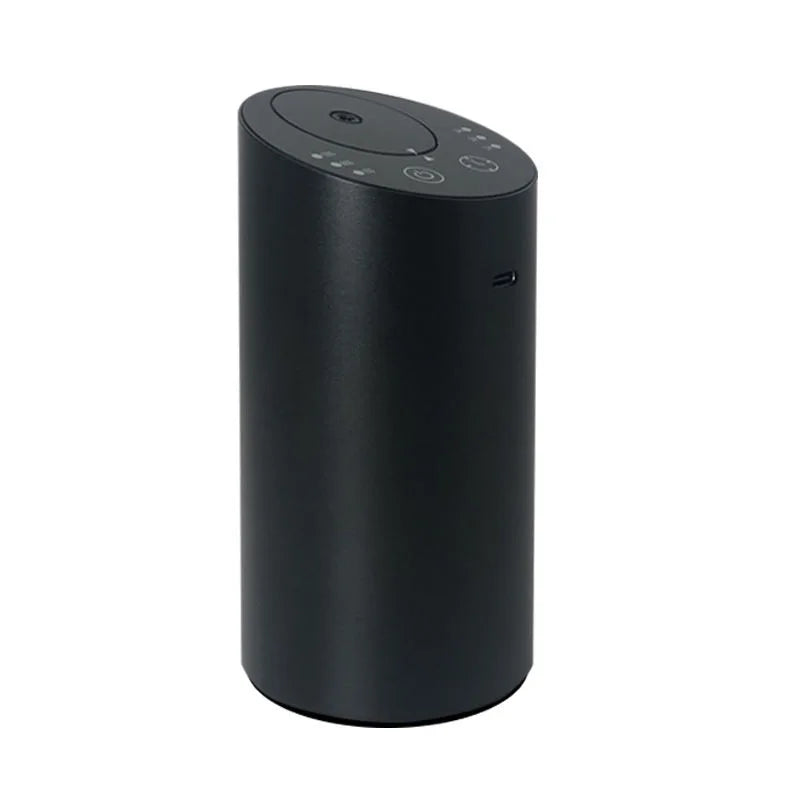 Aluminum Waterless Car Aroma Diffuser 2000mAh Portable Smart Essential Oil Scent Machine Wireless Nebulizer for Auto Home Office