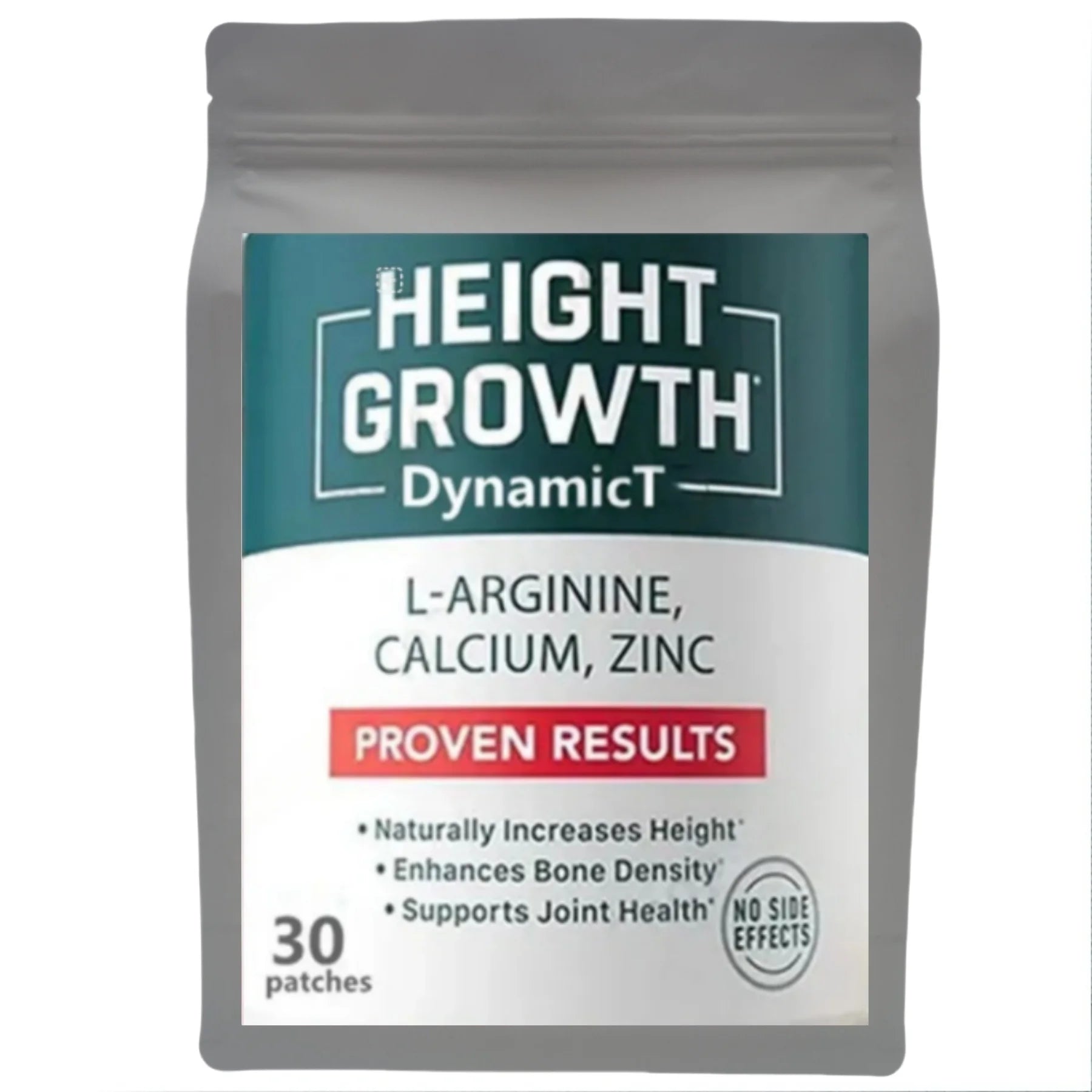 Hot sale Calcium, Vitamin D3 & Zinc Patch: Promotes Bone Growth, Natural Height Increase, Boosts Bone Strength for Kids & Teens
