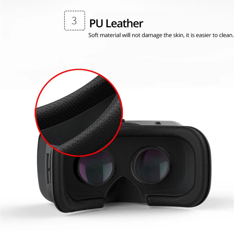 VR Headset for Smartphone - Adjustable 3D Goggles by Tidesmit Tidesmit