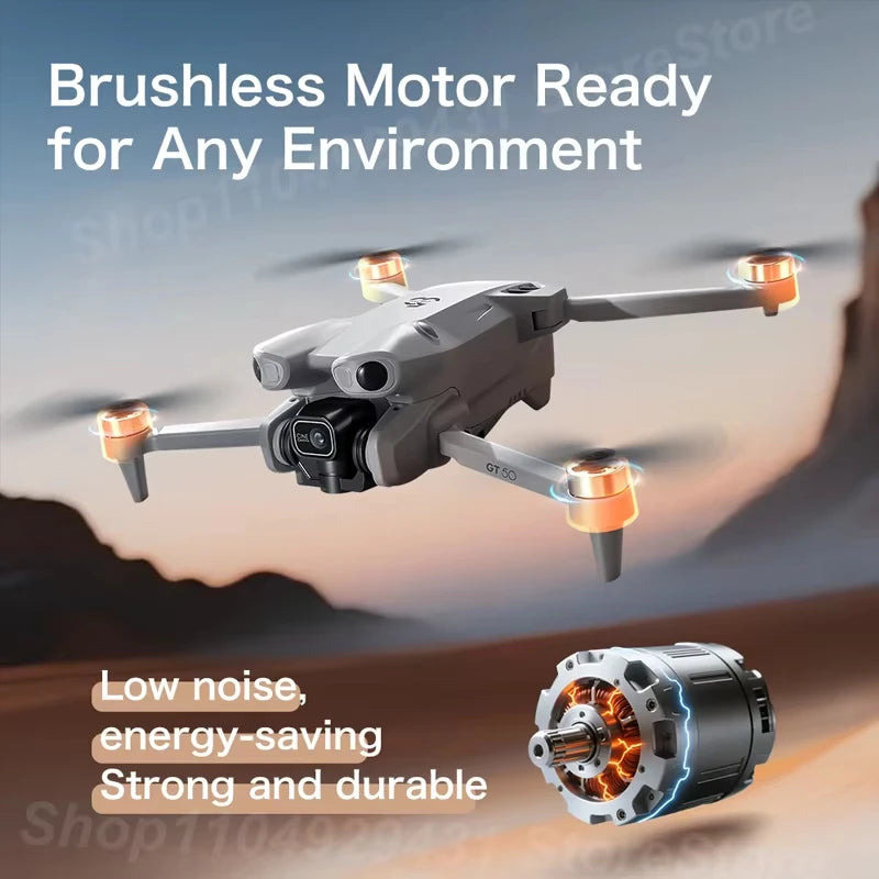 8K GPS Camera Drone with Obstacle Avoidance | Foldable Aerial Pro Tidesmit