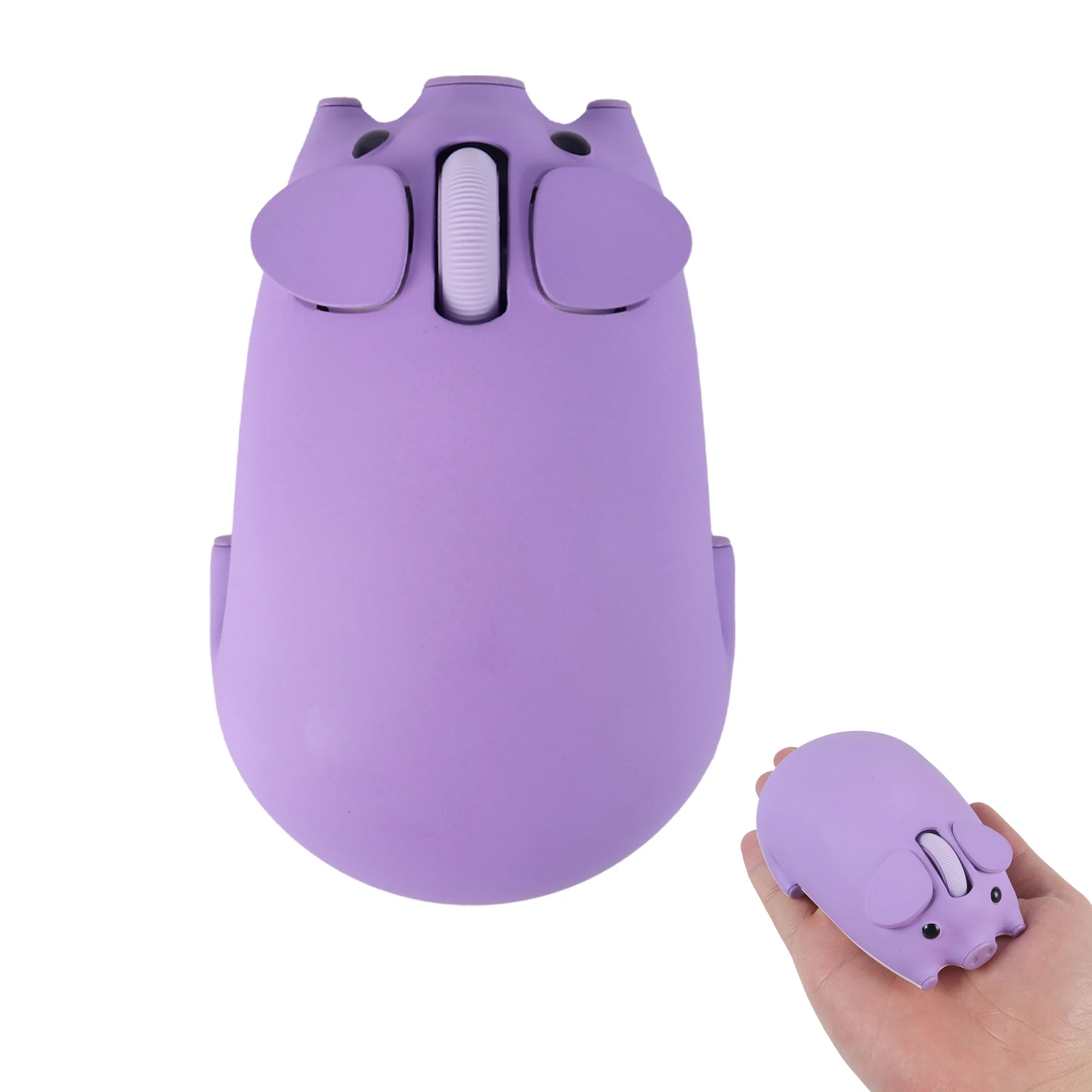Cute Little Piggy Wireless Bluetooth Dual-Mode Mouse Ergonomics Portable Long Battery Life Office Mause For PC Laptop Kids Gifts
