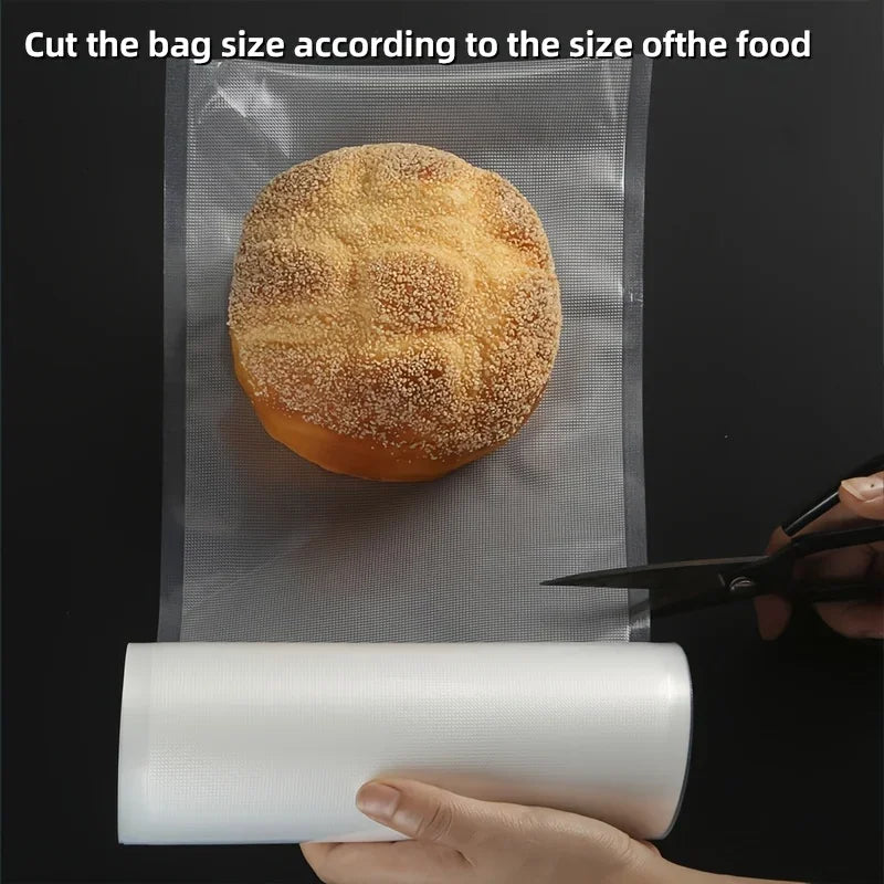 Vacuum Sealer Rolls Textured Surface for Optimal Sealing, Ideal for Food Preservation Safe for Direct Food Contact