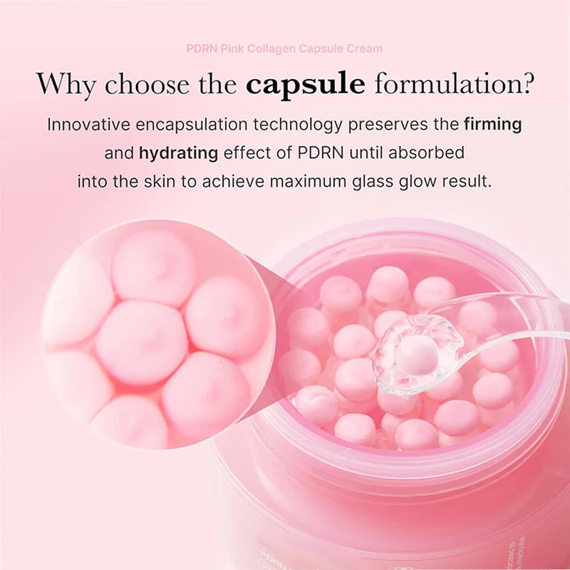 Collagen Boosting Face Cream Hydrating Moisturizer With Hyaluronic Acid For Dry Skin Korean Skin Care