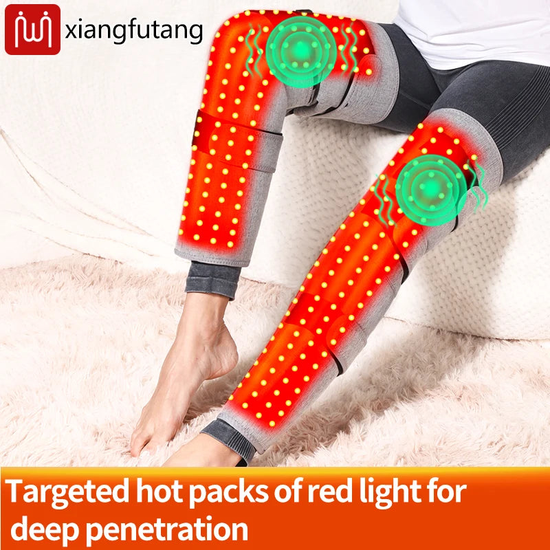 Red Light Therapy Knee Brace for Joint Pain - 24V Heating Massage Pad Massage Cushion Tidesmit