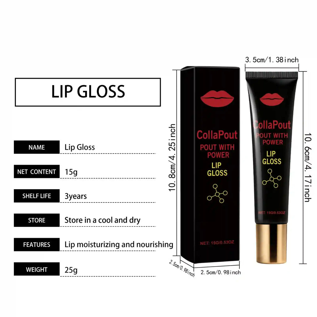 Lip Hydrating Serum - Nourishing Smoothing Lip Care (15g Essence) Lip Care Tidesmit
