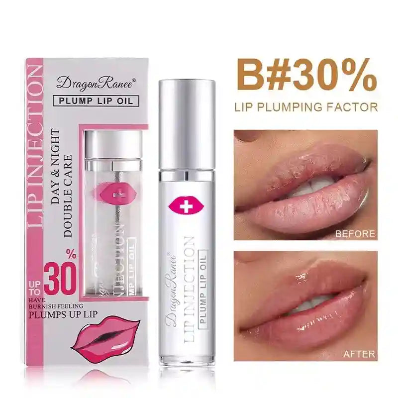 Lip Plumper Oil Hydrating Serum - Nourishing Care for Fuller Lips Lip Care B Tidesmit