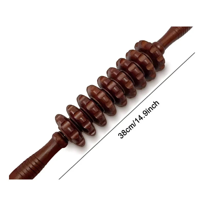 Cellulite Massage Roller Stick for Deep Tissue and Muscle Relief Relaxation Treatment 1139-2 Tidesmit