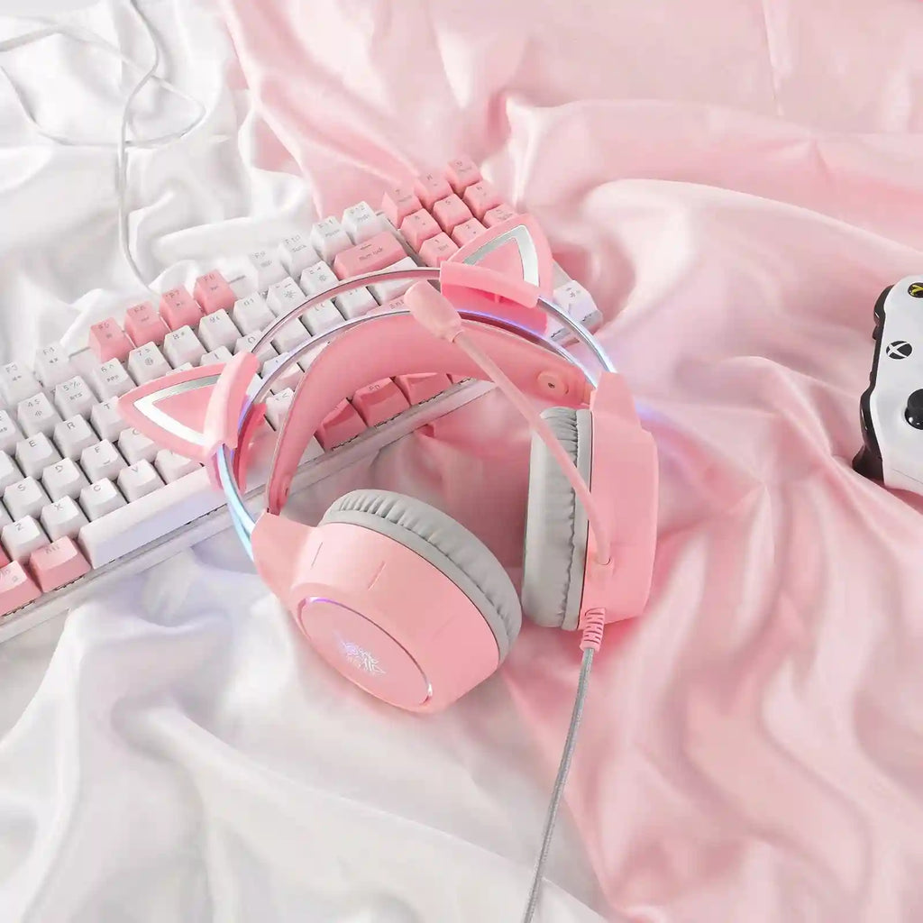 Gaming Headset with Mic - Wired Over-Ear Headphones for PC & Console Tidesmit