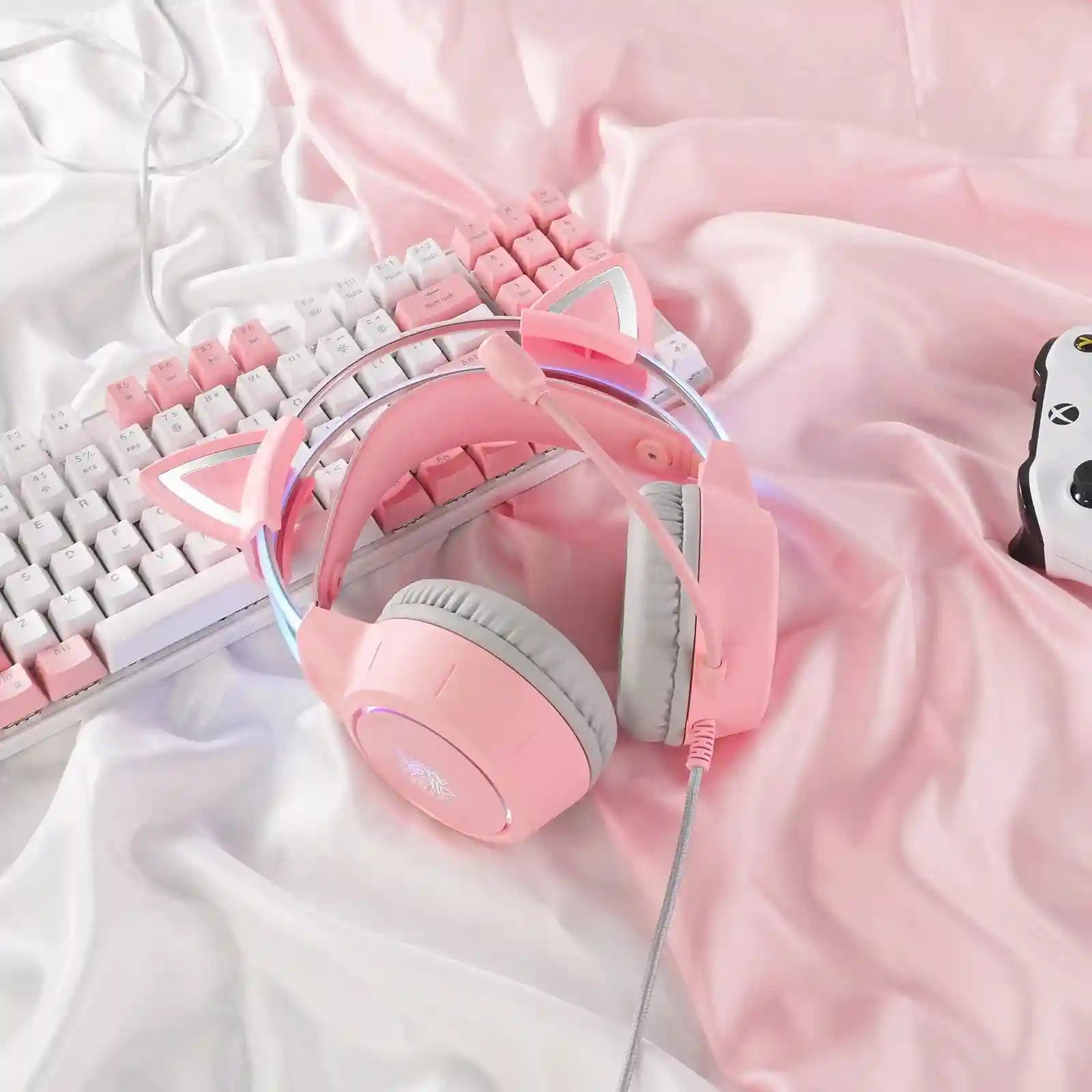 Gaming Headset with Mic - Wired Over-Ear Headphones for PC & Console Tidesmit