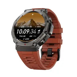 YLL-Dm58 Android Smart Watch AMOLED Screen for Answer Calls GPS Altitude Barometric Compass 5ATM Waterproof NFC Sleep