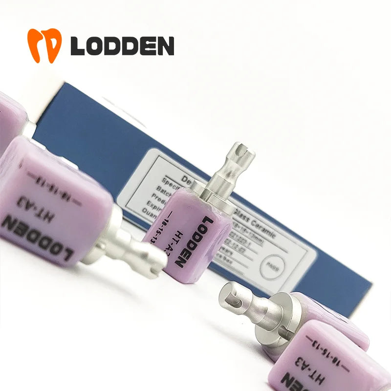 20PCS Lithium Disilicate Glass Ceramic Blocks CAD CAM Sirona Cerec LODDEN C14 Dental Lab HT LT MT Veneer Dentist Materials