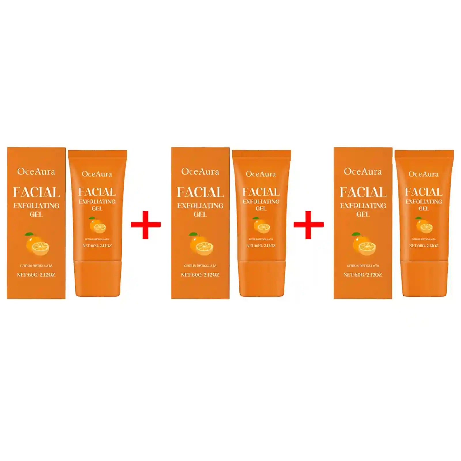 Orange Exfoliating Gel for Dark Spots and Smooth Skin - Tidesmit Scrubs Treatments 180g Boxed Tidesmit