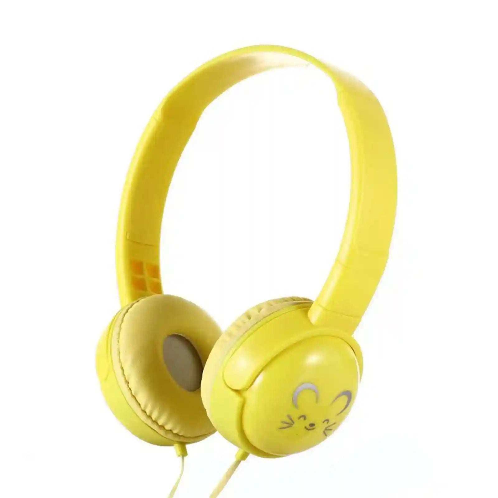 Wired Over-Ear Headphones for Kids with Mic, Adjustable Fit, Blue Tidesmit