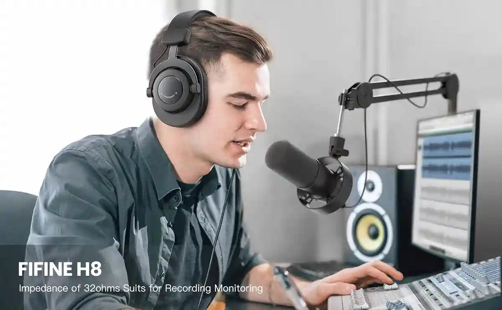 Wired Over-Ear Headphones with Memory Foam - PC, PS4 & PS5 Compatible Tidesmit