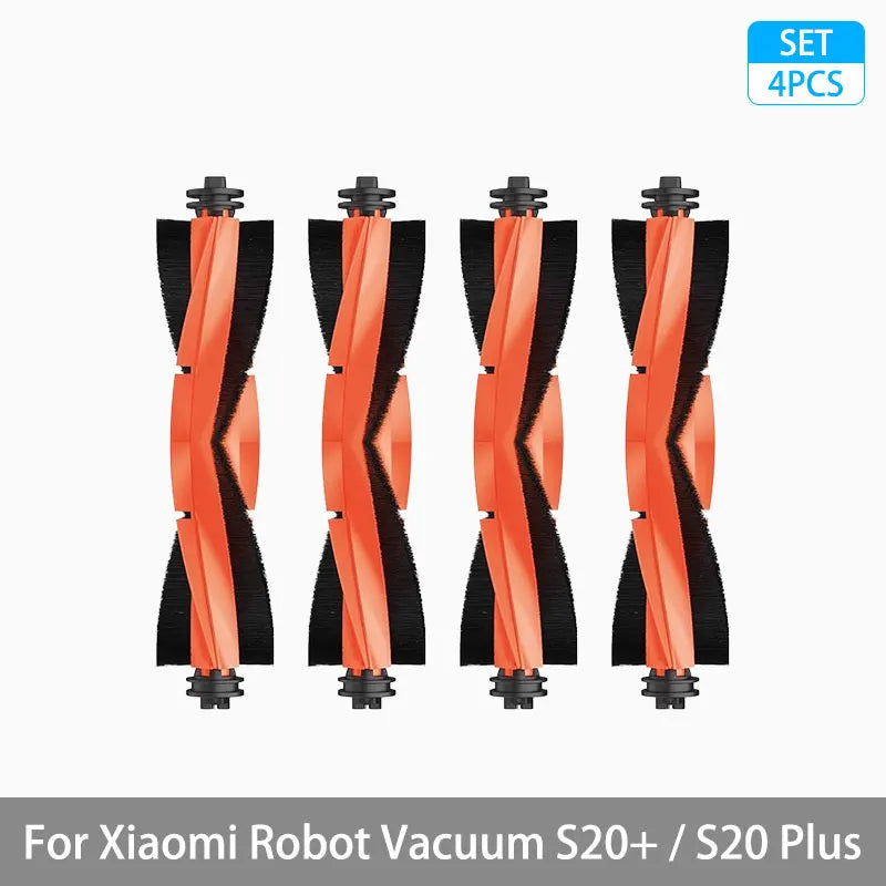 Tidesmit replacement parts kit for Xiaomi Robot Vacuum S20+ including main brush side brush HEPA filter and mop cloth