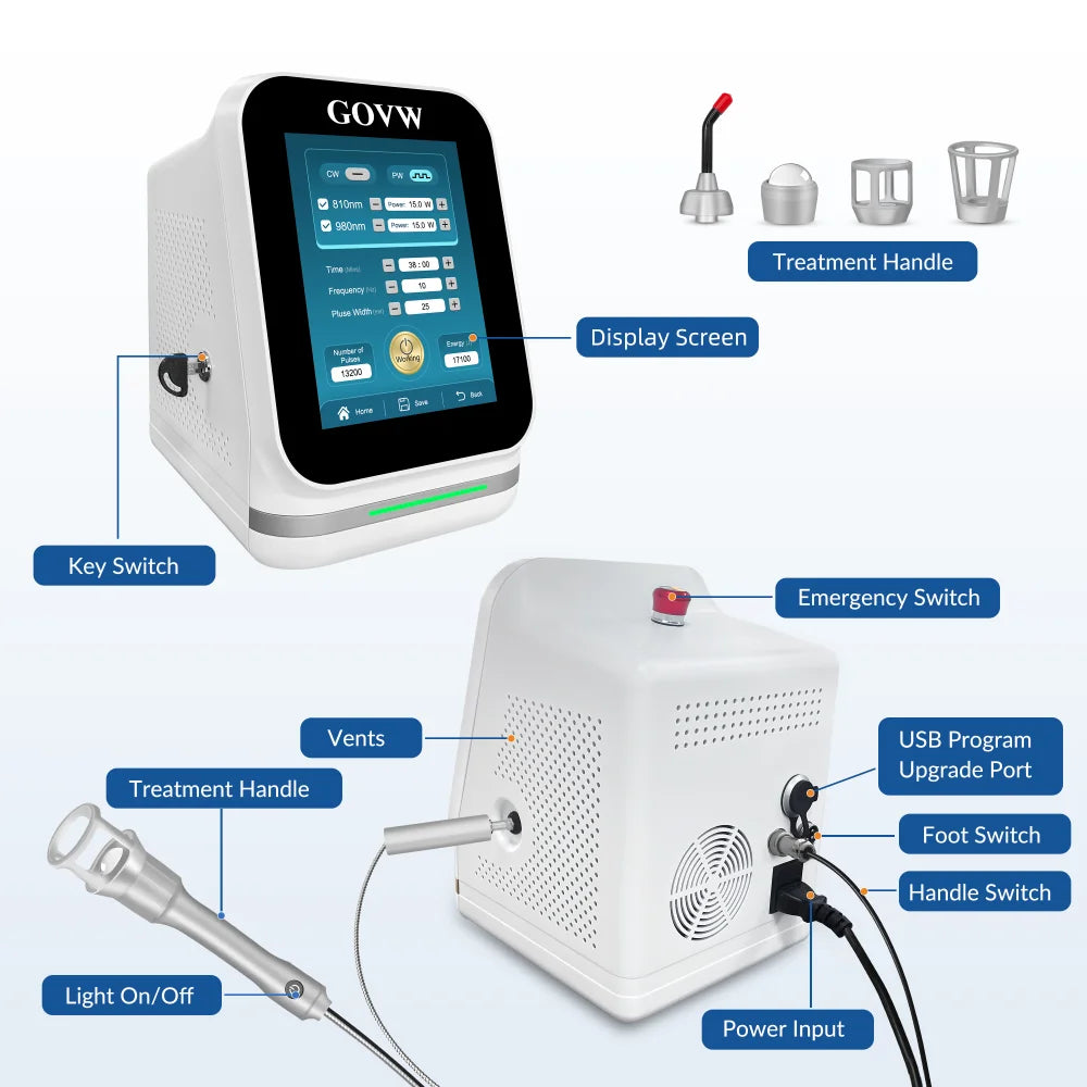 15W Laser Physiotherapy Device for Targeted Pain Relief | Tidesmit Relaxation Treatment Tidesmit