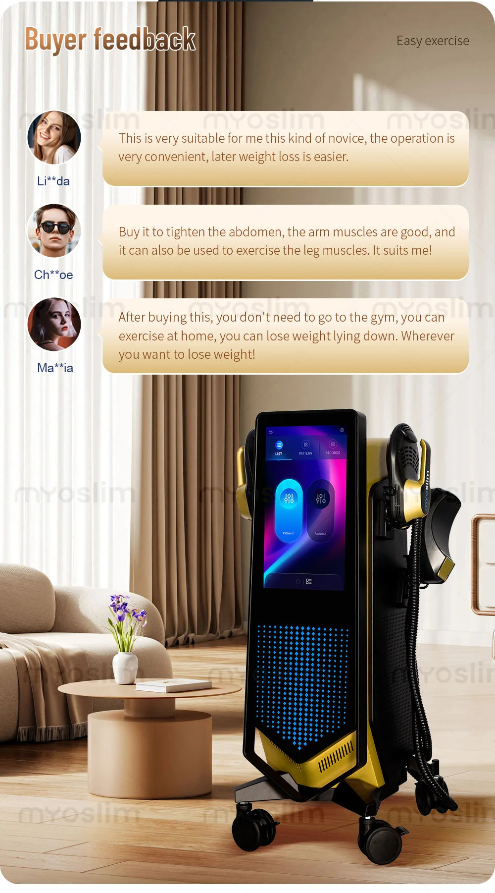 Professional 5-Handle Slimming Body Shaping Instrument | Tidesmit EU Relaxation Treatment Tidesmit