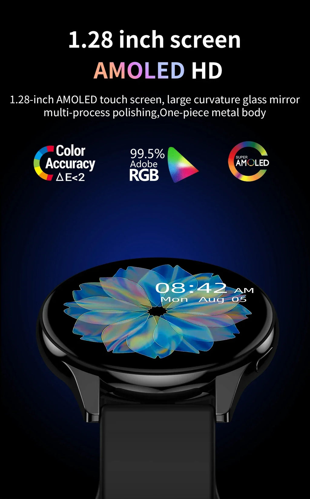 New Women Bluetooth Call Smart Watch HeartRate Blood Pressure Monitoring Smartwatches IP67 Waterproof Men Smartwatch+Box