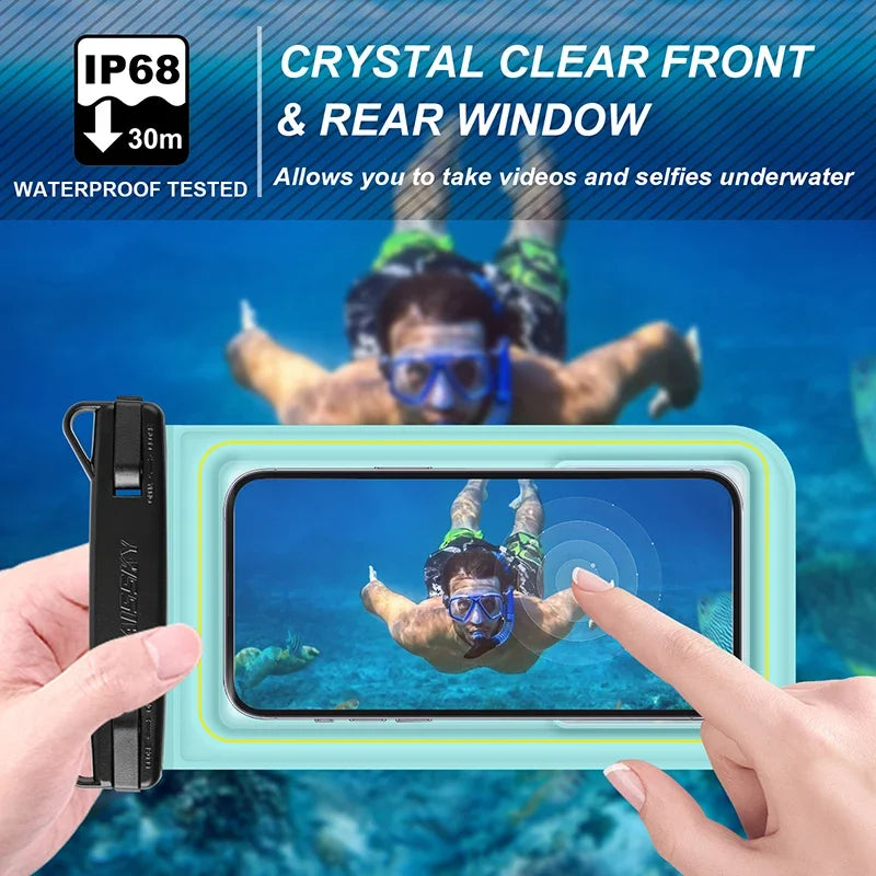 Waterproof Phone Pouch | Universal Crossbody Bag for Secure Travel Tidesmit