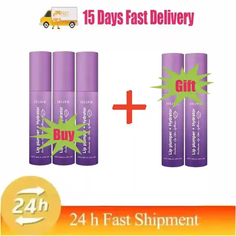 Lip Plumper Serum: Nourishing Lip Treatment for Full, Hydrated Lips Lip Care Buy 3 get 2 free Tidesmit