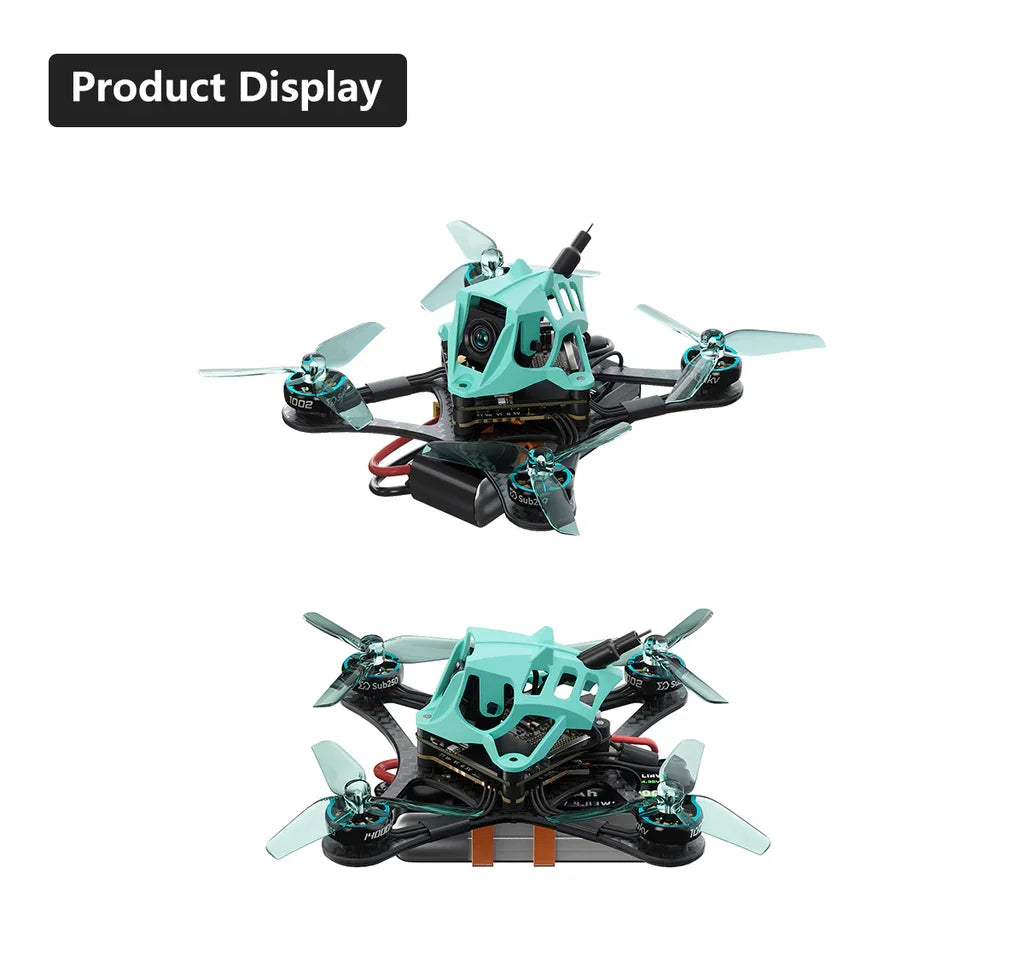 Nanofly20 2S 2-Inch FPV Camera Drone with O4 HD and ELRS Tidesmit