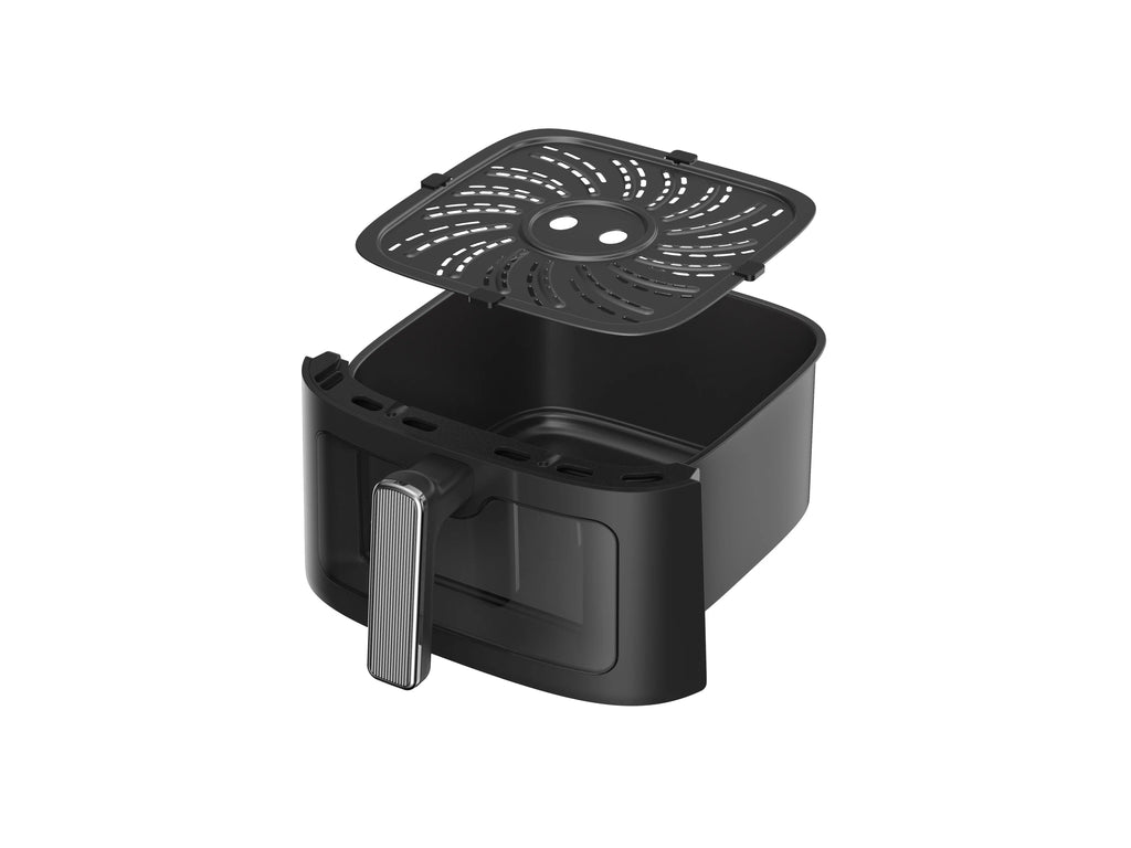 3L 5L 7L Modern Square Air Fryer with Stainless Steel Heating Plate and LCD Display Factory Direct Sale Oil-Free Oven
