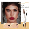Tidesmit 2-in-1 waterproof freckle stamp pen in natural brown for realistic face makeup application detail view