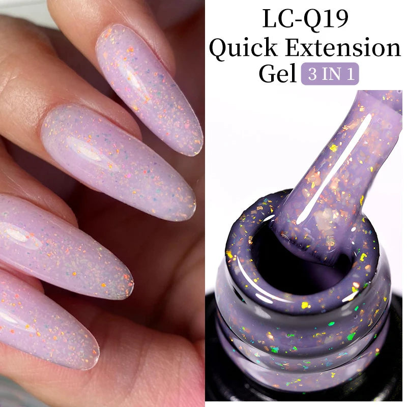 Extension Gel Nail Polish Jelly Soak Off Kit for Permanent Makeup Artists Permanent Makeup Machines LC-Q19 Tidesmit