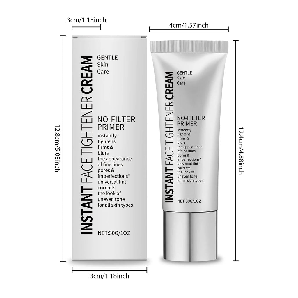 Tidesmit firming and hydrating face primer for smoothing fine lines and tone correction in a light makeup base cream