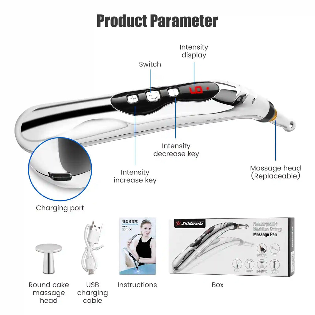 Eye Massage Instrument for Pain Relief - Portable EMS Wellness Device Eye Massage Instrument Tidesmit