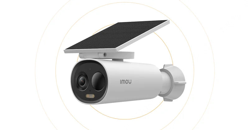 IMOU Cell 3C AIO 3MP batter camera with Solar panel Rechargeable Camera Wi-Fi Outdoor Surveillance Cameras Human Detection IP65