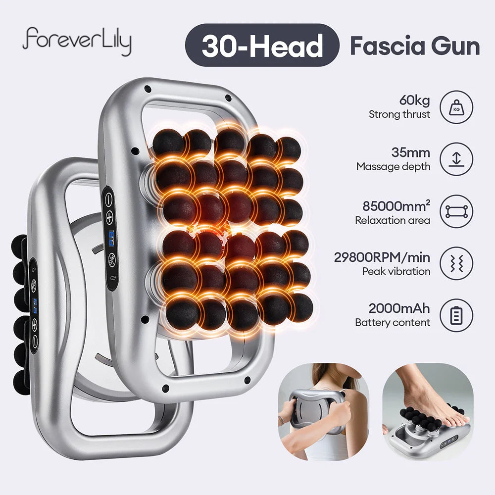 Deep Tissue Massage Gun - Portable Muscle Recovery Tool by Tidesmit Relaxation Treatment Tidesmit