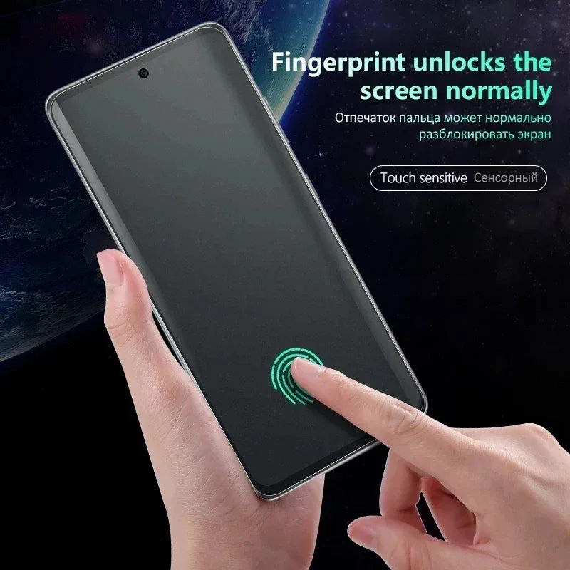 Matte Hydrogel Screen Protector for Samsung Galaxy - 4 Pack Bundle Tidesmit