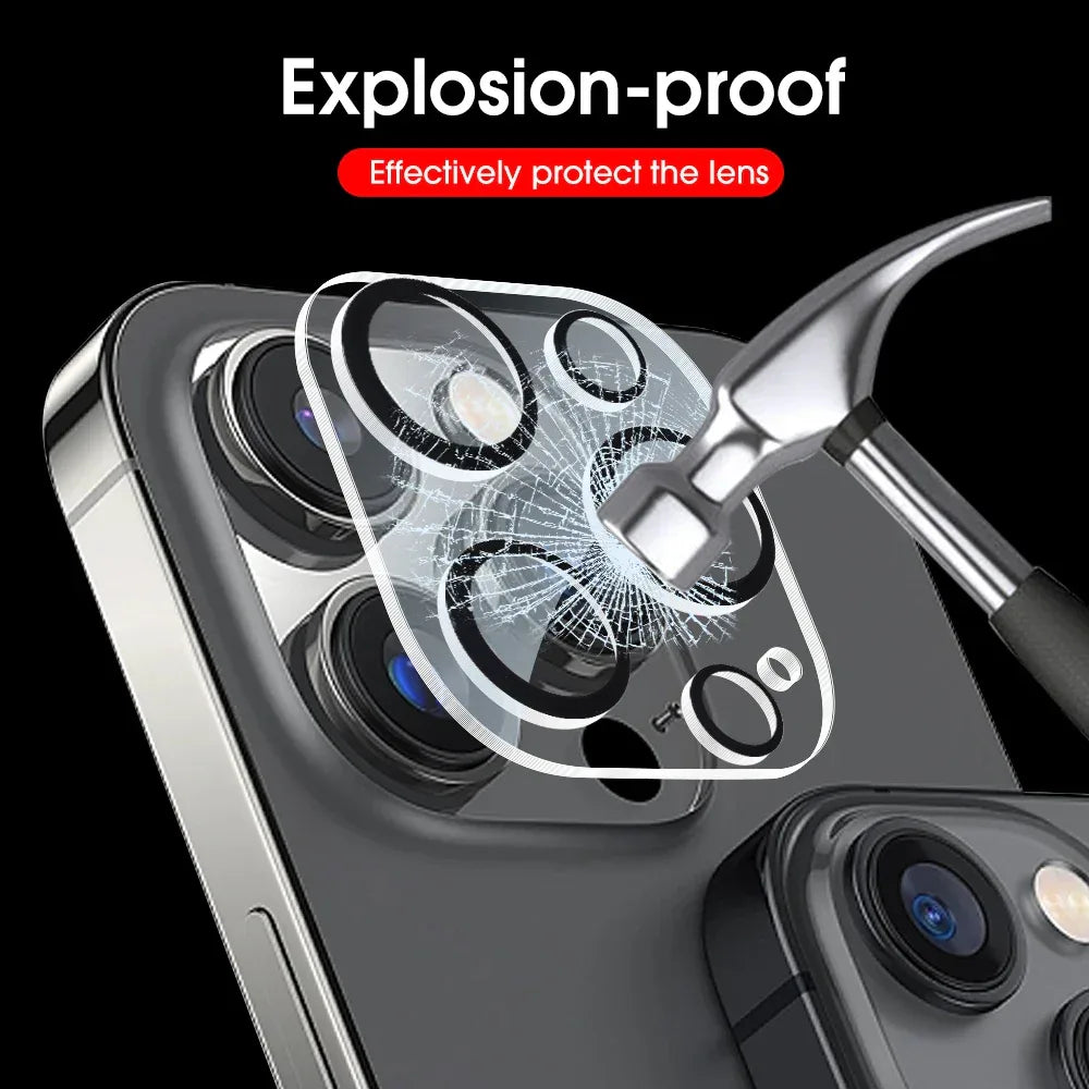 iPhone Camera Lens Protector: 9H Tempered Glass for iPhone 13-16 Tidesmit