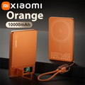 Tidesmit Magnetic Wireless Power Bank 10000mAh PD Fast Charging Orange 10000mAh Tidesmit