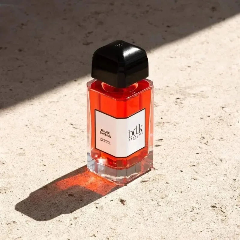 BDK Parfums Rouge Smoking 100ml Eau de Parfum, a luxurious, intense, long-lasting unisex scent in a sleek glass bottle.