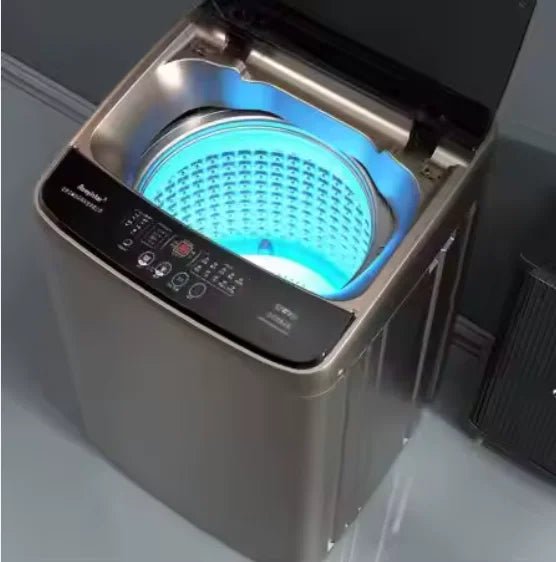 Tidesmit 10kg fully automatic top load washer dryer combo for industrial and portable laundry use front view