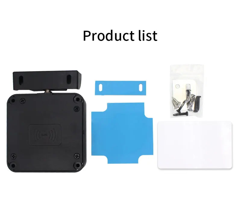 Support Tuya App Bluetooth Cabinet Drawer Invisible Electronic Lock 13.56M RF Card Smart Drawer Lock Keyless