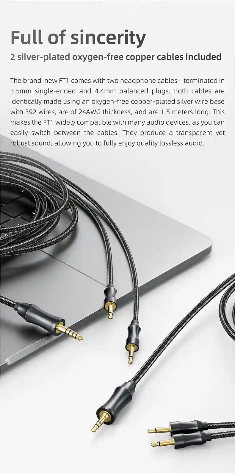 FiiO FT1 Closed-Back Headphones | Nanowood Fiber Over-Ear Audio Tidesmit