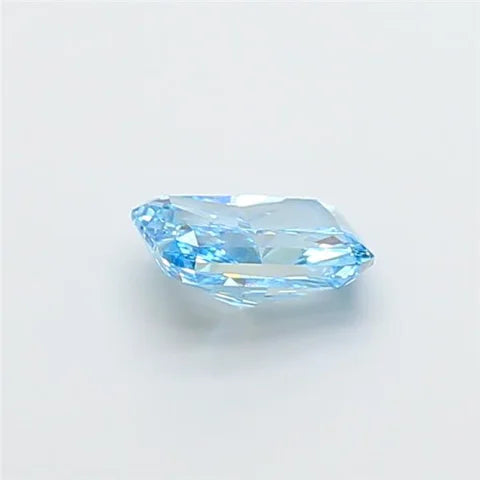 Radiant Cut 1.00ct Fancy Light Blue Lab Grown Diamond IGI Certified Loose Diamond Luxury Engagement Ring