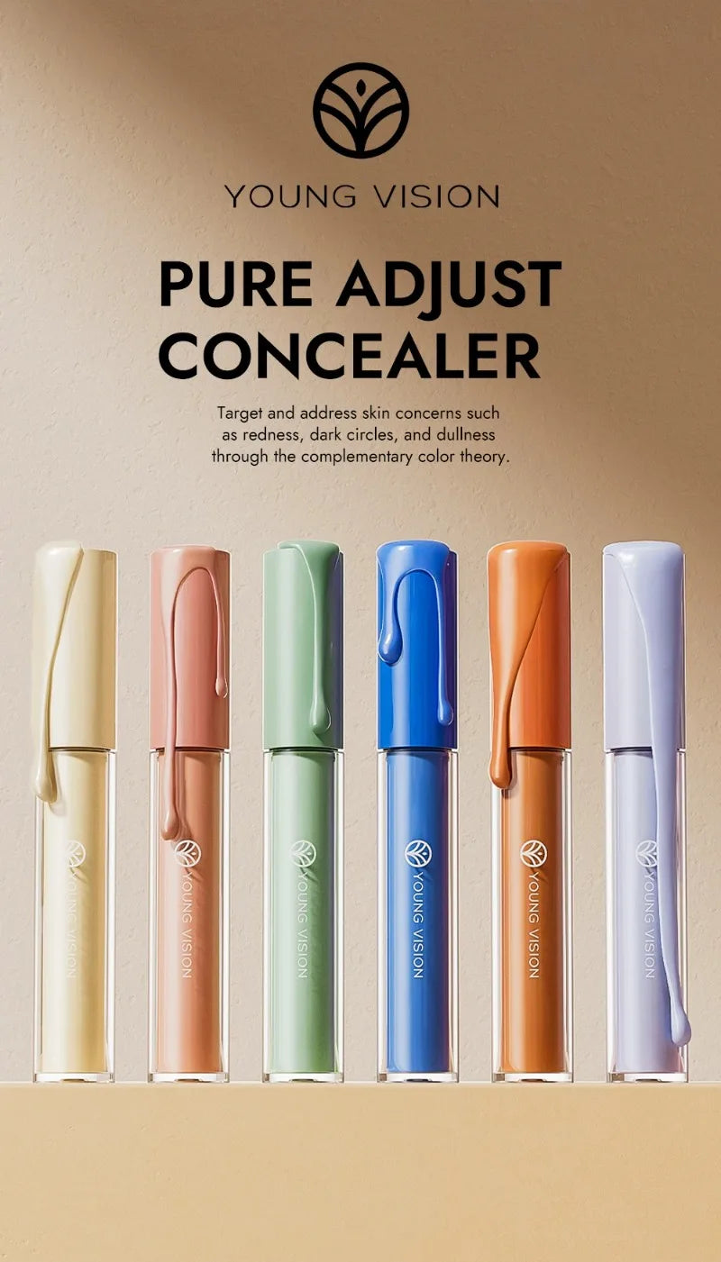 Tidesmit purple liquid color corrector for brightening dark circles and evening skin tone texture close-up