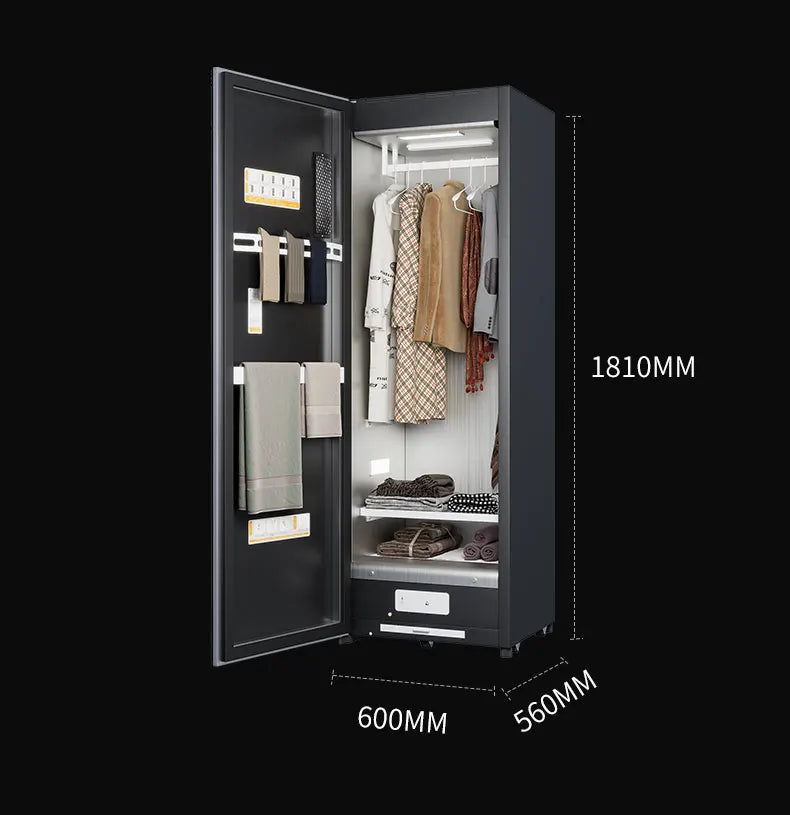 Tidesmit household sterilization clothes dryer and automatic ironing machine for professional garment care