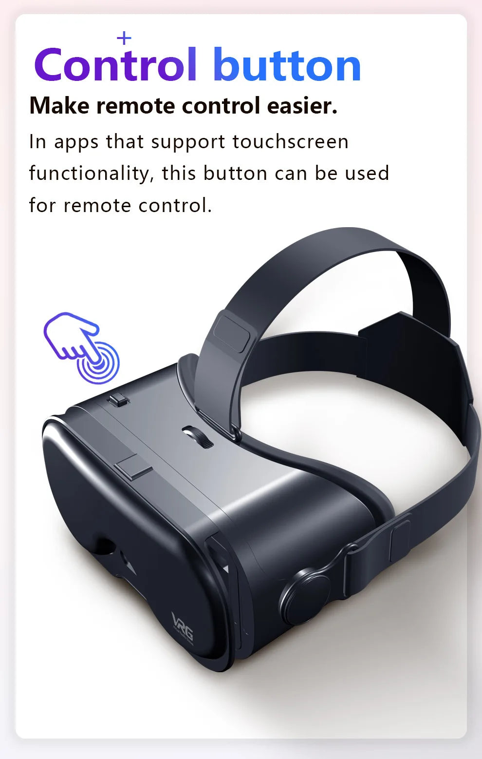 VR Headset for Smartphone – Immersive 3D Spatial Audio Glasses Tidesmit