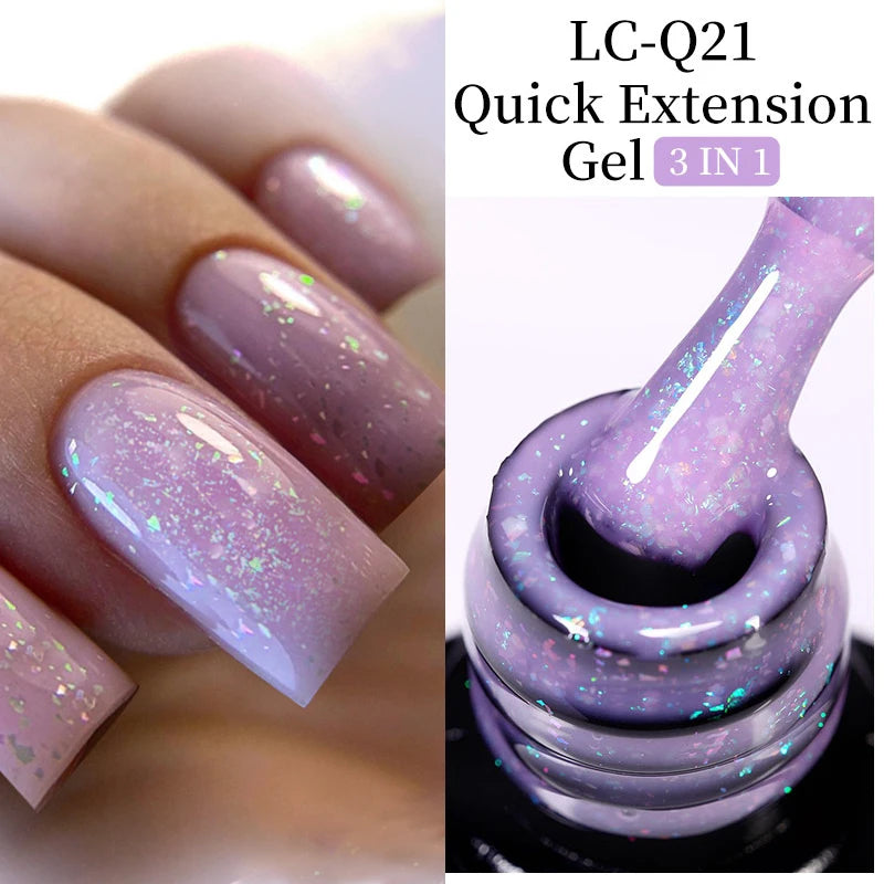 Extension Gel Nail Polish Jelly Soak Off Kit for Permanent Makeup Artists Permanent Makeup Machines LC-Q21 Tidesmit