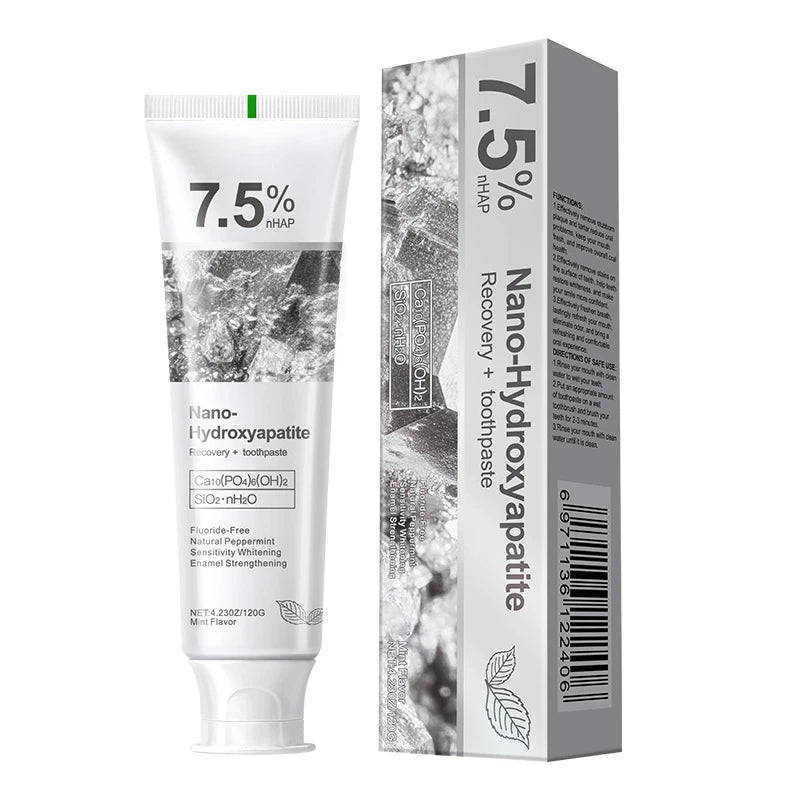 Tidesmit 7.5% Hydroxyapatite Probiotic Whitening Toothpaste 120g for enamel repair and fresh breath